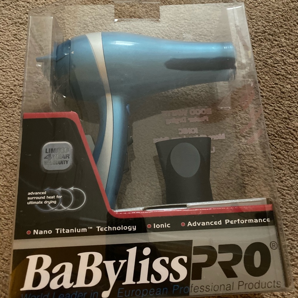 Babyliss hair dryer